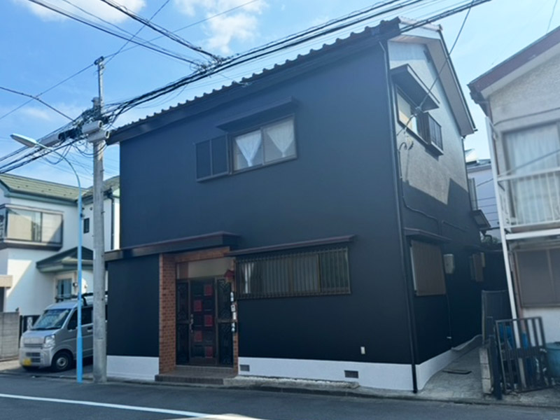 外壁工事施工後１